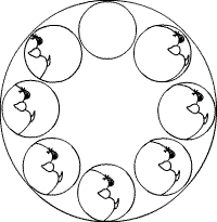 Mond-Mandala