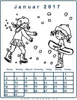 Mädchenkalender