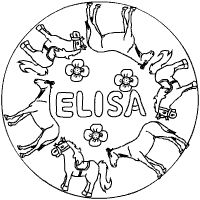 Elisa-Namen-Mandala