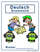 Deutsch Grammatik Deckblatt