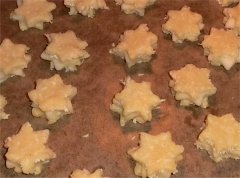 Kekse auf dem Blech