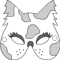 Katzen-Maske