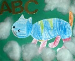 Artikelbild ABC-Katze basteln