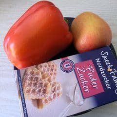 Apfel-Paprika-Chips Zutaten