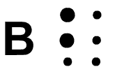 B