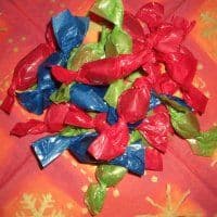 Bonbons eingepackt