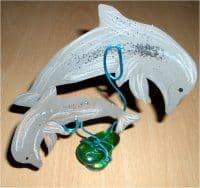 Artikelbild Delfin-Zettelhalter basteln