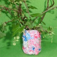Eierschalenvase fertig
