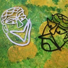 Artikelbild Fratzen-Scherenschnitt