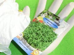 Gummihandschuhe, Kresse, Material