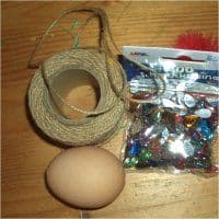 Material für Glitzerei