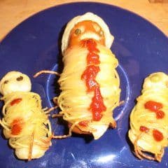 Artikelbild Herzhafte Mumien für kleine Monster backen