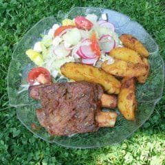 Artikelbild Kartoffelecken mit Spareribs