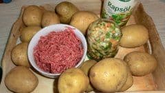 Zutaten für Karoffelsuppe