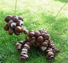 Artikelbild Kastanientier als Marionettenfigur basteln