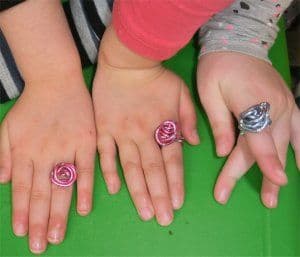 Artikelbild Ringe und Armbänder aus Aludraht basteln
