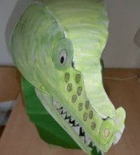 Artikelbild Krokomaske basteln