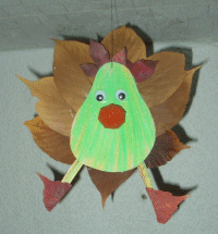 Artikelbild Blättervogel kleben