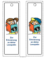 Kidsweb - Lesezeichen basteln