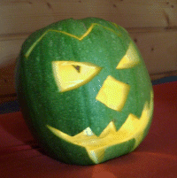 Kürbis leuchtet