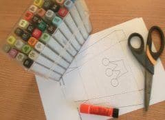 Material zum Taschen basteln
