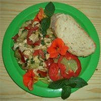Melonen-Putensalat
