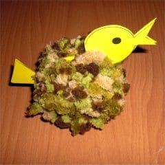 Artikelbild Oster-Pompom-Küken basteln