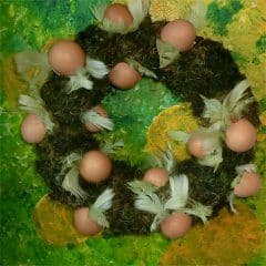 Artikelbild Ostermooskranz- basteln