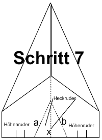 Papierflieger Schritt 7