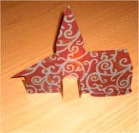 Artikelbild Papierkirche basteln Weihnachtsdorf basteln