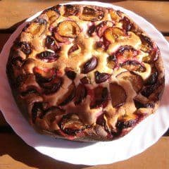 Artikelbild Pflaumenkuchen ohne Ei