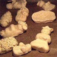 Figuren im Backofen