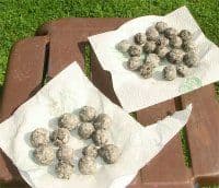 Fertige Bällchen