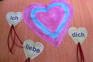 Steckherzchen Einzelteile