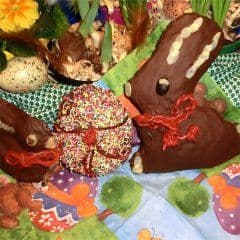 Artikelbild Süßen Osterhasen backen