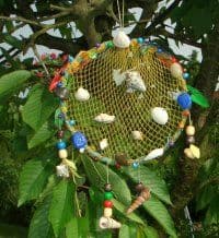 Traumfänger im Kirschbaum