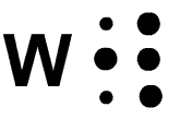 W