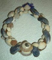 Artikelbild Weidenring mit Muscheln