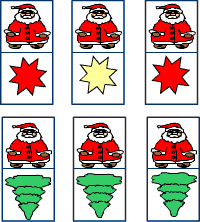 Artikelbild Weihnachtsdomino basteln und spielen