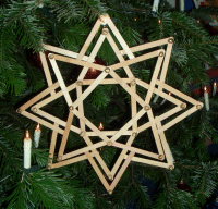 Artikelbild Weihnachtsstern aus Eisstielen basteln