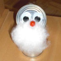 Weihnachtswichteldose basteln