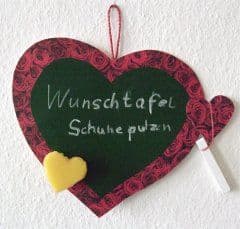 Artikelbild Wunschherzchen für den Muttertag basteln
