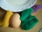 Material Eier filzen