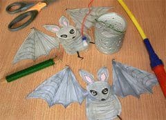 Fledermaus-Büchsenlaterne