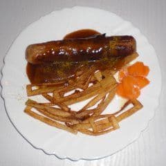 Artikelbild Kartoffelkette aus einem Stück Kartoffel schnitzen