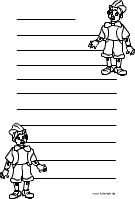 Pinocchio-Briefpapier