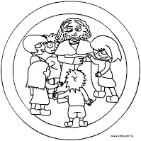 Jesus im Kinderkreis