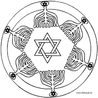 Judentum-Mandala