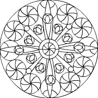 Mandala-Muster