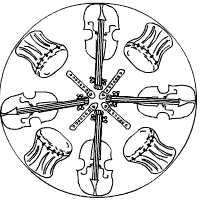 Mandala-Musikinstrumente